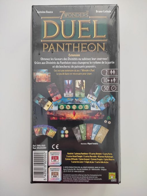 7 wonders duel pantheon 