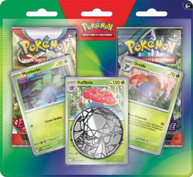 Pokémon : pack 2 boosters Mars 26 (Blister)