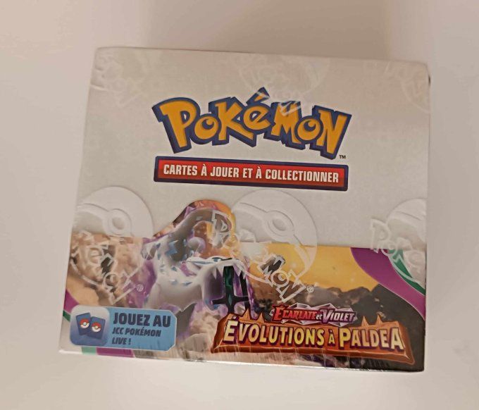 Display Pokemon ev2 évolution à paldéa