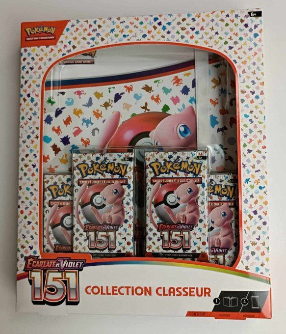 coffret collection classeur pokemon 151 ev3.5