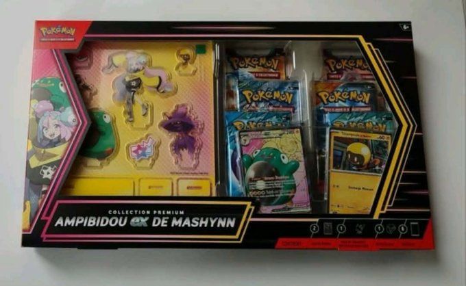Pokémon : Coffret Premium Ampibidou-ex de Mashynn