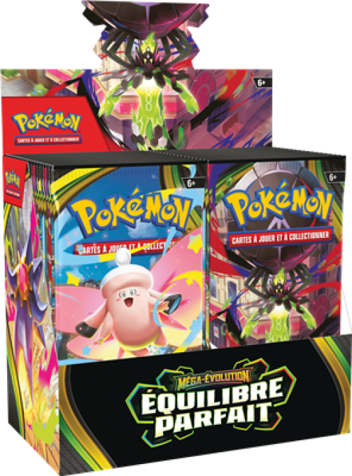 Display Pokemon mega-evolution  equilibre pafait m3