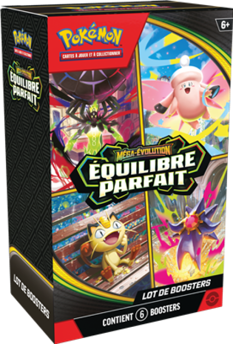 Pokémon ME03 : booster bundle (6 boosters)