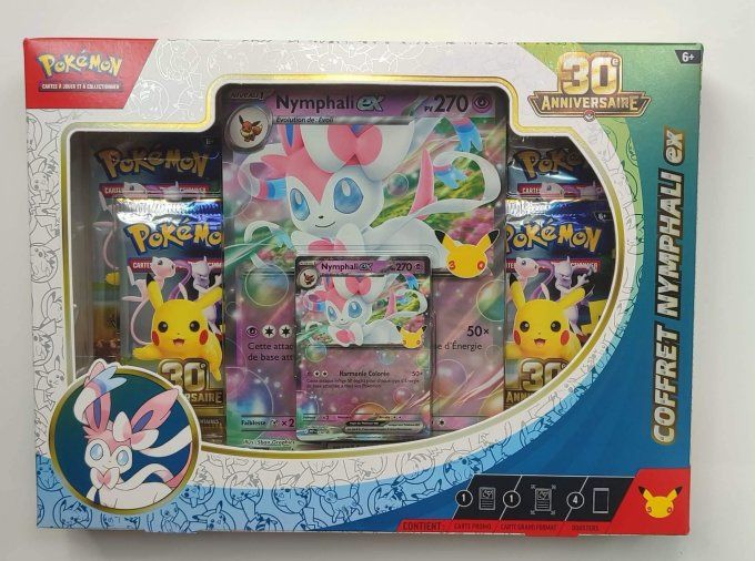 Pokémon : 30 ans Coffret Nymphali ex