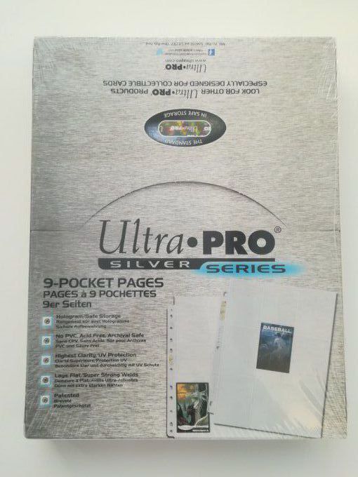 ultrapro  silver paquet  de 100 feuilles 